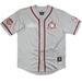 Big Boy Negro League Baseball All-Team Commemorative S3 Mens Jersey [Grey - 3XL]