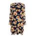 Betsey Johnson Women's Tie-Back Floral-Print Peasant Dress