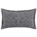 Ashton Collection Tufted Chenille Sham by Better Trends in Gray (Size EURO)