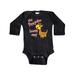 Inktastic My Peepaw Loves me- cute giraffe Infant Long Sleeve Bodysuit Unisex