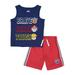 Paw Patrol Graphic Muscle Tank & Drawstring French Terry Short, 2pc Outfit Set (Toddler Boys)