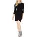 Just Cavalli Womens Ruched Bodycon Dress