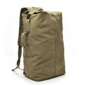 Men Travel Luggage Large Capacity Canvas Backpack Hiking Bag Multi-use Durable