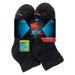 Hanes Men's 6-Pack X-Temp Active Cool Ankle Socks Black, (Shoe Size 6-12 / Sock Size 10-13) (Fresh IQ Advanced Odor Protection Technology, Extra-Thick Active Cooling / Reinforced Heel & Toe CC12