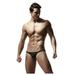 TANGNADE [Jingdong Supermarket] Men Underwear Men's Cotton Boxer Briefs Mid-rise Waist Pants 4 Gift Boxes Men's Underwear Lycra Cotton Comfortable Low Waist belt U Convex Briefs