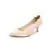 LUXUR WOMENS BRIDAL SHOES LADIES WEDDING BRIDESMAID STILETTO LOW MID HEEL SHOES SLIP ONS