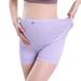 Promotion Clearance Soft Cotton Belly Support Panties for Pregnant Women Maternity Underwear Breathable V-Shaped Low Waist Panty purple XL