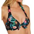 Women's Pour Moi 181963 Waterfall Underwire Halter Triangle Swim Top