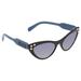 Miu Miu Grey Gradient Blue Mirror Silver Cat Eye Ladies Sunglasses 0MU 05TSA 1AB3A0 55