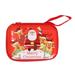 Christmas Coin Purse Candy Box Cartoon Tinplate Square Zipper Bag Headset Data Cable Business Card Storage Box