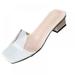 Saient Women Summer Casual Transparent Elegant And Classical Breathable All-match Personality Sandals