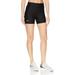 Under Armour Women's HeatGear Armour Middy Shorts, Black/Silver, Small