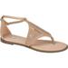 Women's Journee Collection Niobi Ankle Strap Thong Sandal