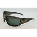 Flying Fisherman Salt Spray Camo Wraparound Frame Smoke Lens