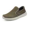 Bruno Marc Mens Slip On Loafers Shoes Casual Mesh Walking Running Sneakers Shoes WALK_SOFT_01 KHAKI size 7