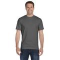 Hanes Men's Comfortsoft T-Shirt, 2 Black / 2 Smoke Grey, L Pack of 4