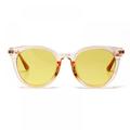 Fashion Frame Retro Women Sunglasses Round Glasses Cat Eye Glasses Colored Half Metal Sunglasses Eyewear