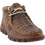 Ferrini 6372210070B Ladies Belly Rogue Print Casual Boots - Brown - Size 7B