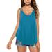 Women Summer Big Swing Sling Camisole Cozy Beauty Back Sexy Vest Top Female V Neck