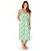 M&M Scrubs - Sun Dress Multi Colors Stretch Full Length - Tank Top Women Dress