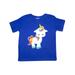 Inktastic Cute Little Unicorn, Unicorn With Rainbow Tail Toddler Short Sleeve T-Shirt Female