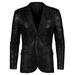 Lars Amadeus Men's Slim Fit Party Stylish Dress Suit Jacket Blazer