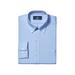 BUTTONED DOWN Men's Classic Fit Button-Collar Non-Iron Dress Shirt (Pocket), Blue, 18" Neck 34" Sleeve (Big and Tall)