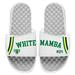 Men's ISlide White Mamba Ball Hogs Statement Jersey Split Side Sandals