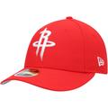 Men's New Era Red Houston Rockets Team Low Profile 59FIFTY Fitted Hat