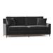 Fairfield Chair Libby Langdon Barrett Sofa, Polypropylene in Gray/Brown | 33 H x 84.75 W x 36.5 D in | Wayfair 6313-50_8794 70_Tobacco