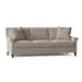 Fairfield Chair Libby Langdon 85.5" Flared Arm Sofa w/ Reversible Cushions Polyester/Other Performance Fabrics in Green/Gray | Wayfair