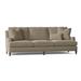 Fairfield Chair Kensington 90" Recessed Arm Sofa w/ Reversible Cushions in Brown | 35.5 H x 90 W x 37.5 D in | Wayfair 2797-50_3155 72_Espresso