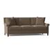 Fairfield Chair Libby Langdon 85.5" Flared Arm Sofa w/ Reversible Cushions, Polyester in Brown | 35 H x 85.5 W x 39.5 D in | Wayfair