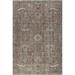 Brown 63 x 0.16 in Area Rug - World Menagerie Tammo Distressed Machine Washable Rust Rug Viscose | 63 W x 0.16 D in | Wayfair