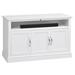 TVLIFTCABINET, Inc Brookville Solid Wood TV Stand for TVs up to 55" Wood in White | Wayfair at006677-wh
