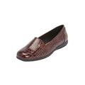 Women's The Leisa Slip On Flat by Comfortview in Dark Berry (Size 7 M)