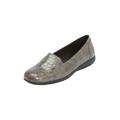 Women's The Leisa Flat by Comfortview in Grey (Size 9 M)