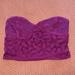 Free People Tops | Free People Intimately Purple Lace Corset Top | Color: Purple | Size: M