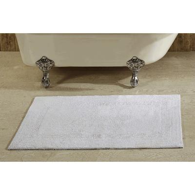 Lux Collections Mat Rug 24" X 40" Rectangle by Better Trends in White
