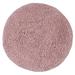 Fantasia Round Bath Rug Collection by Home Weavers Inc in Pink (Size 30" ROUND)