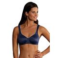 Anita Women's Seamless Underwired Full Figure Bra Patriot Blue 36 B