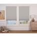 Regal Estate 48-inch Grey/White Cordless Blackout Cellular Shade