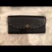 Coach Bags | Coach Signature Leather Embossed Wallet Only | Color: Black | Size: Os