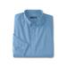 Men's Big & Tall KS Signature Wrinkle-Free Long-Sleeve Button-Down Collar Dress Shirt by KS Signature in Sky Blue (Size 17 1/2 35/6)