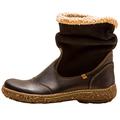 El Naturalista Damen Klassische Stiefeletten Nido, Frauen Boots,Wechselfußbett,halbstiefel,Kurzstiefel,Black,41 EU / 7.5 UK