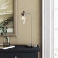 Three Posts™ Burritt 21" Arched Table Lamp Metal in Gray | 21 H x 7.5 W x 7.5 D in | Wayfair 7797679CC65C47EC813FA8FC3572F142