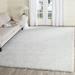 White 36 x 1.57 in Area Rug - Wade Logan® Antanė Handmade Shag Gray Area Rug Polyester | 36 W x 1.57 D in | Wayfair