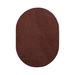 Brown 48 x 0.5 in Area Rug - Latitude Run® Furnish My Place Chocolate Solid Color Rug Made In Usa Polypropylene | 48 W x 0.5 D in | Wayfair