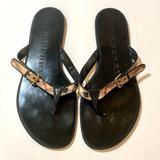 Burberry Shoes | Burberry Women’s Sandal (Flip Flops). Size 36. | Color: Tan | Size: 6