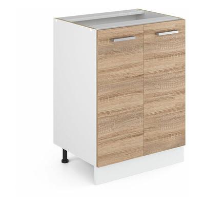 Küchenunterschrank R-Line, Sonoma, 60 cm ohne Arbeitsplatte Vicco Image